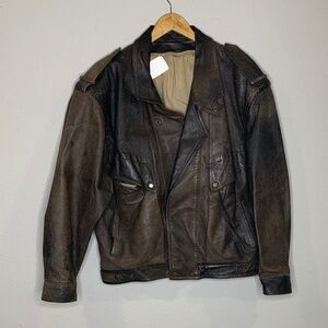 Brown Leather Jacket